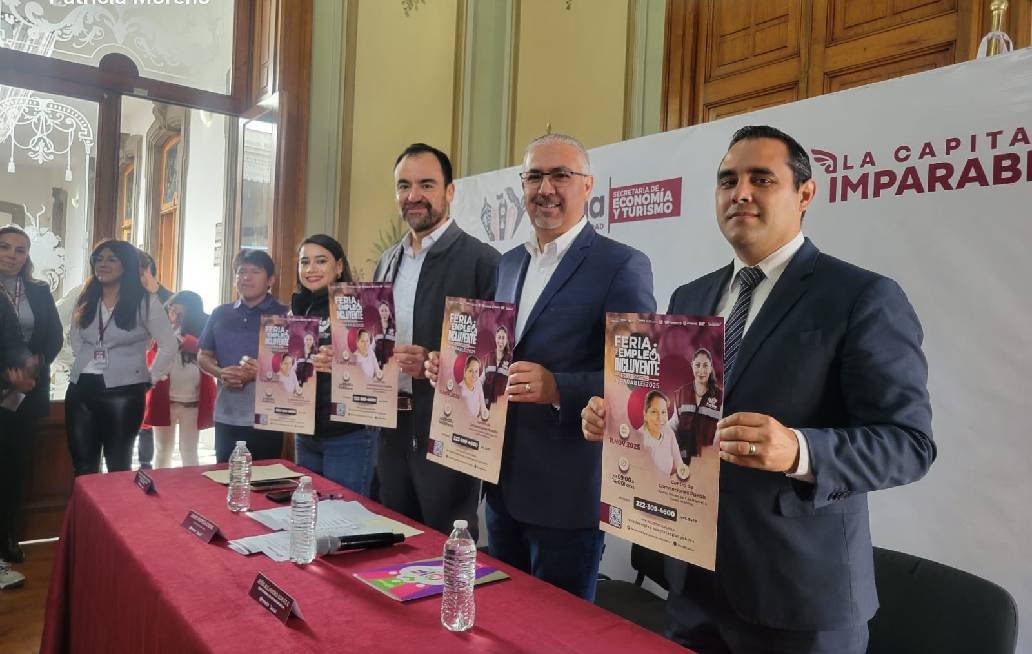 Ayuntamiento de Puebla anuncia Feria del Empleo Incluyente 2025
