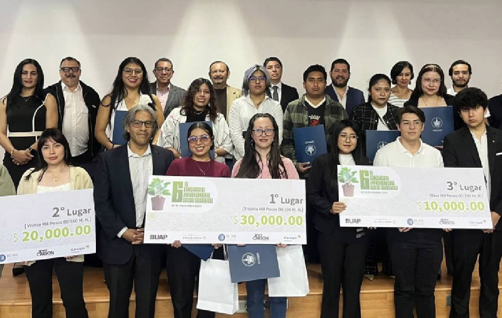 BUAP premia el talento universitario en emprendimiento social sostenible: Una comunidad que apuesta al futuro