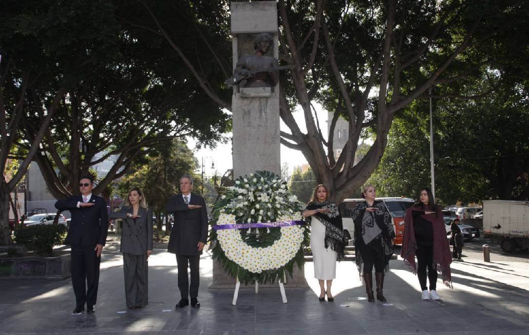 Conmemora Gobierno de la Ciudad de Puebla el natalicio de Carmen Serdán Conmemora Gobierno de la Ciudad de Puebla el natalicio de Carmen Serdán