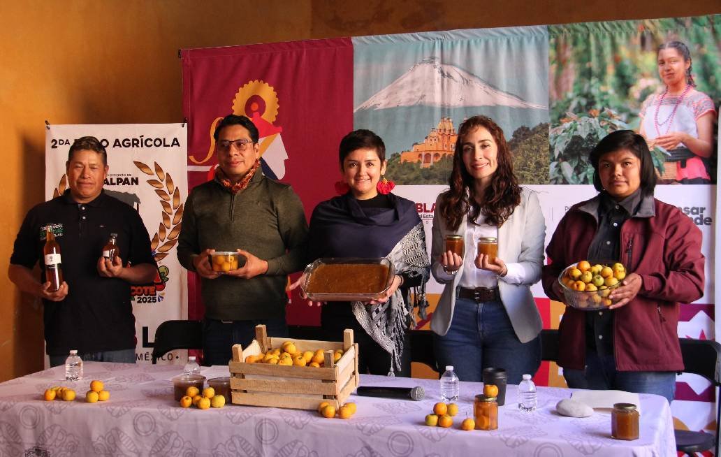 Presentan Feria del Tejocote y Expo Agrícola Calpan 2025