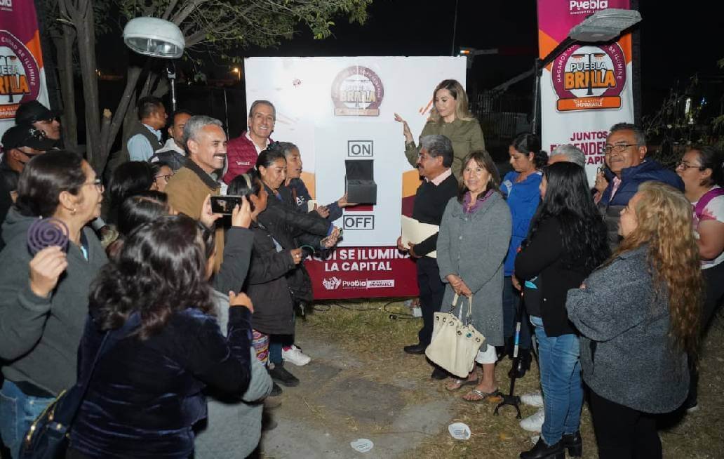 Fortalece Chedraui Senderos de Paz con alumbrado público LED en Geovillas del Sur