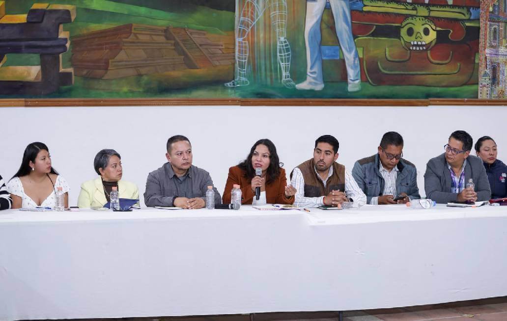 Fortalece presidenta municipal de San Andrés Cholula coordinación con autoridades auxiliares
