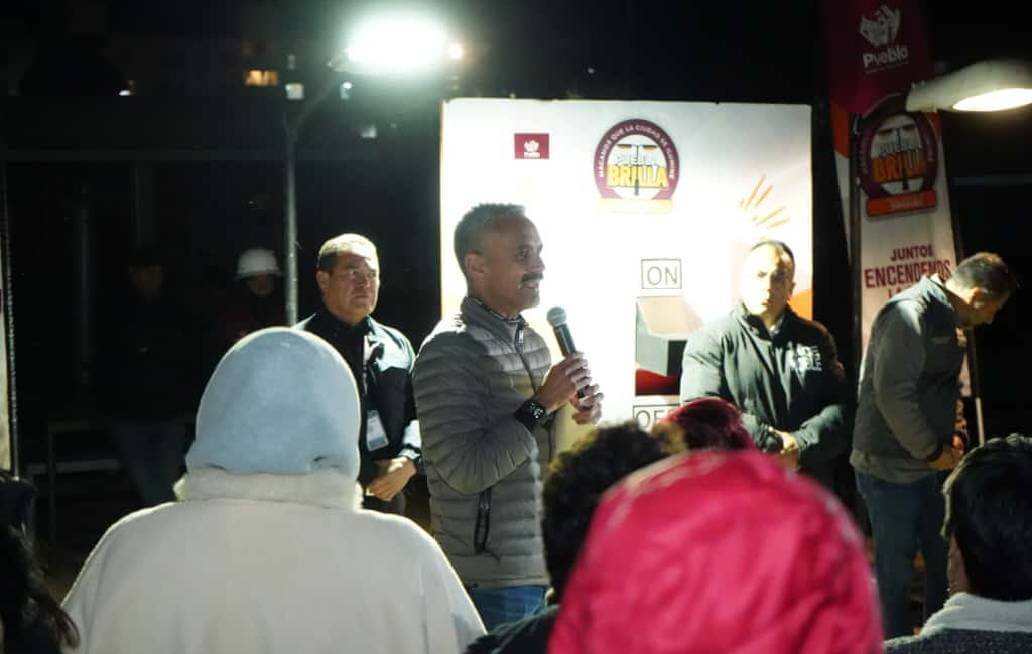 Inaugura Gobierno de la Ciudad de Puebla modernización de alumbrado en colonias del sur de la ciudad Inaugura Gobierno de la Ciudad de Puebla modernización de alumbrado en colonias del sur de la ciudad