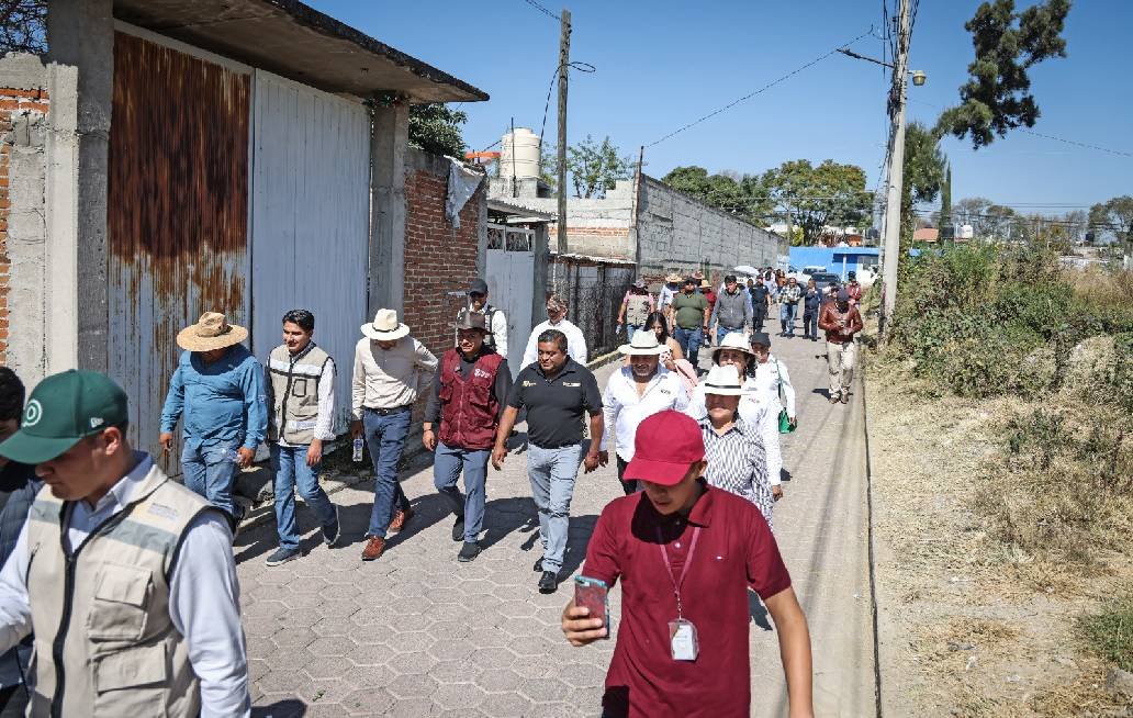 Omar Muñoz inicia importante obra de ampliación de red de drenaje en Sanctorum