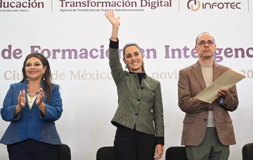 Presenta Sheinbaum el nuevo Centro Público de Formación en Inteligencia Artificial