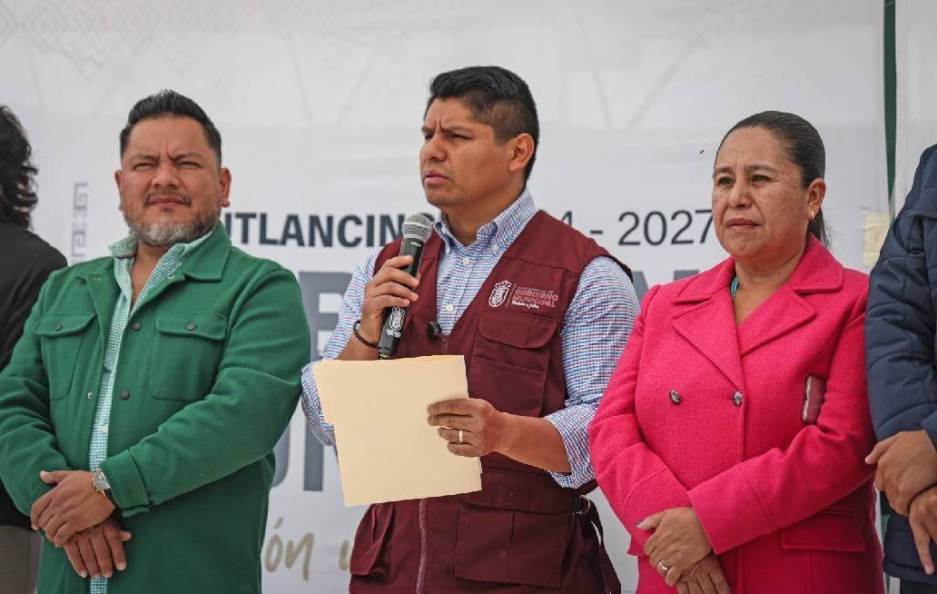 Presidente municipal de Cuautlancingo inicia obra de modernización del CIS