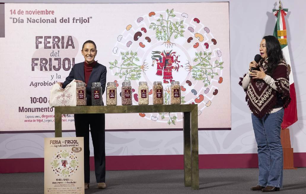 Sheinbaum presenta Frijoles Bienestar