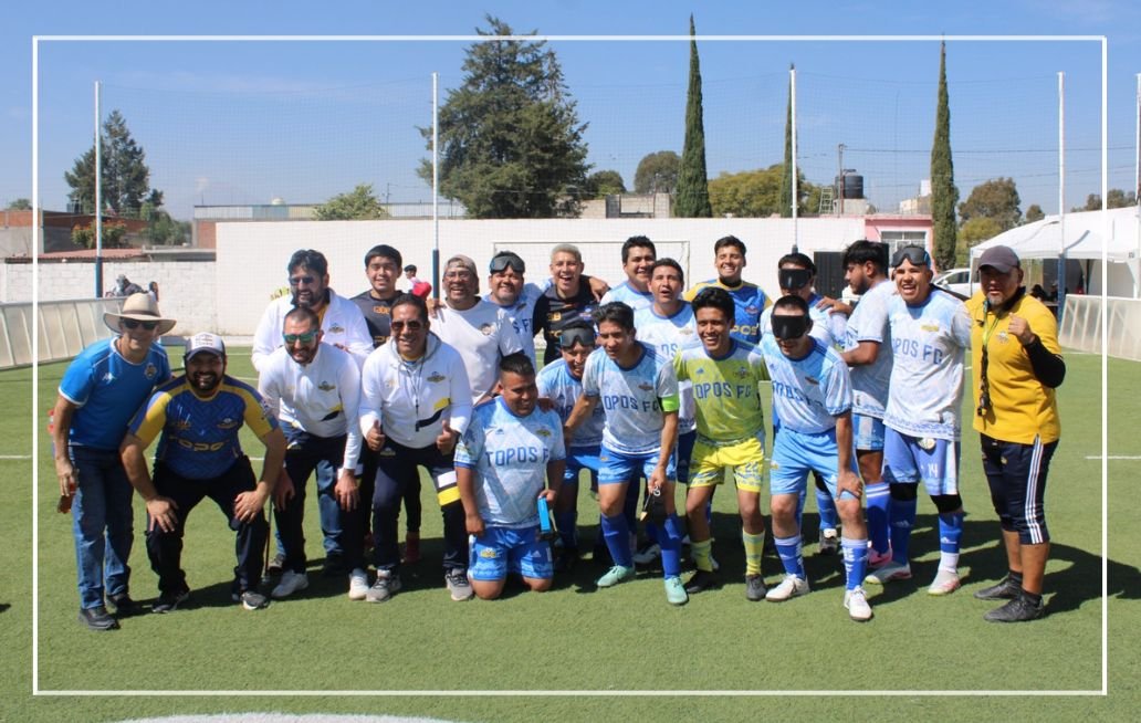 Topos FC se consolida como líder del Grupo Sur en la LNF5 para Ciegos