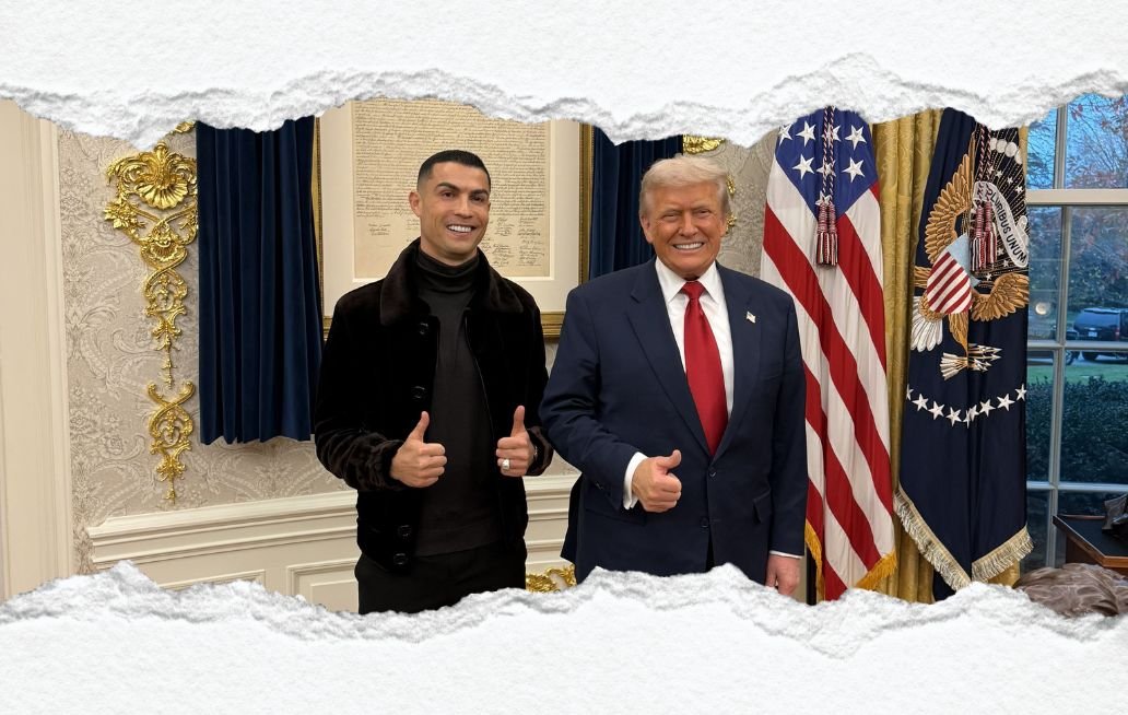 Cristiano Ronaldo se reúne con Donald Trump