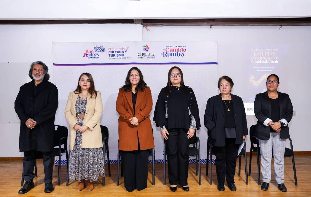 Fortalece presidenta de San Andrés Cholula vínculo entre identidad cultural y academia