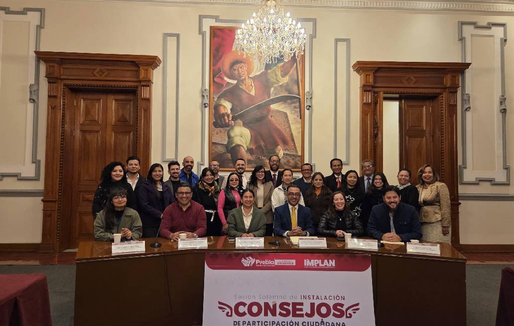 Instala Gobierno de la Ciudad de Puebla el Consejo de Participación Ciudadana de Centro Histórico y Patrimonio Edificado