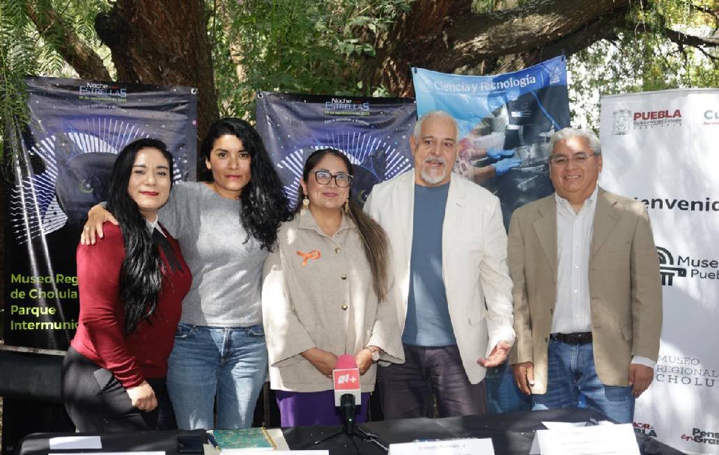 Llega a San Andrés Cholula la Noche de las Estrellas