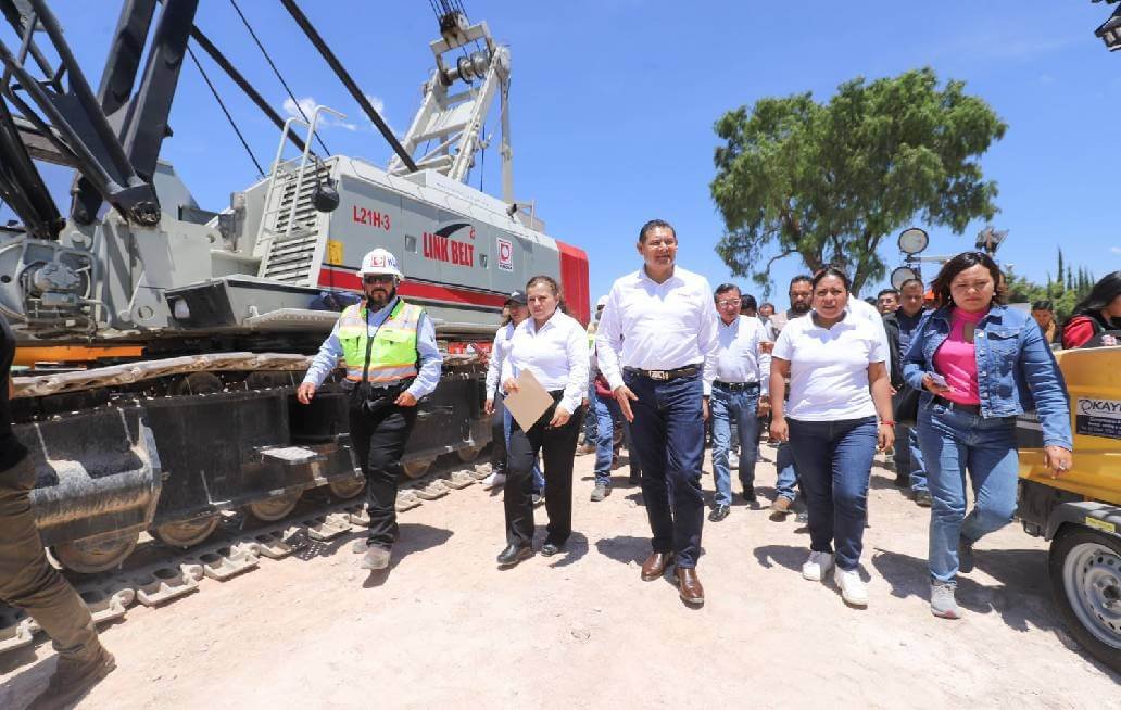 Avanza la construcción del puente de La Panga