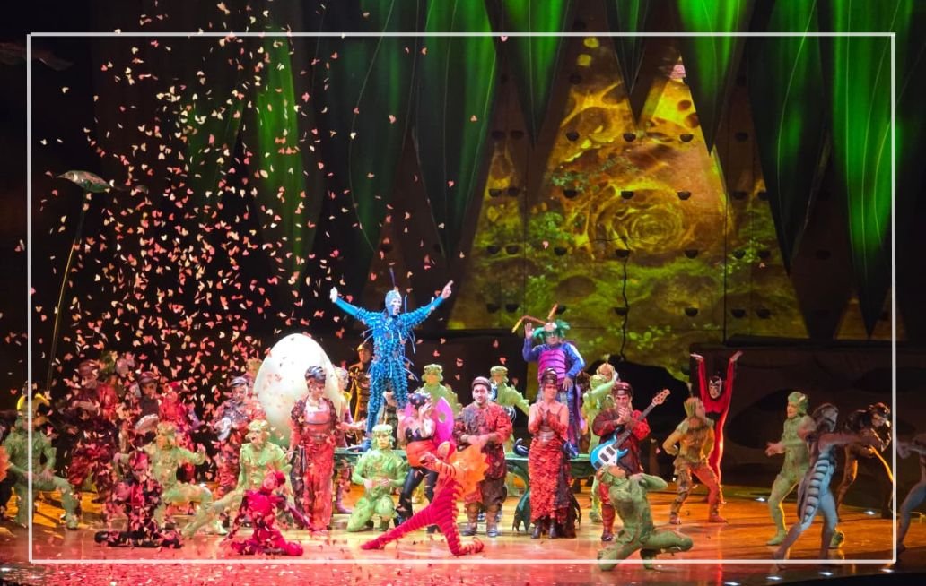 El Cirque Du Soleil llegó al palacio de los deportes con Ovo