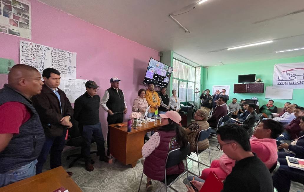 Toma de Protesta de la mesa directiva de la Segunda Sección Central de Abasto de Puebla