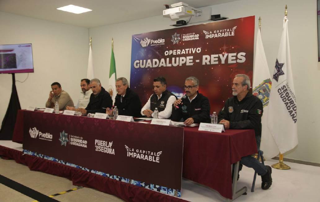 Tras presidir la ceremonia del pase de lista de los elementos policiacos del Consejo de Seguridad Ciudadana (SSC) el alcalde José Chedraui acompañado de funcionarios municipales arrancó el operativo Guadalupe- Reyes