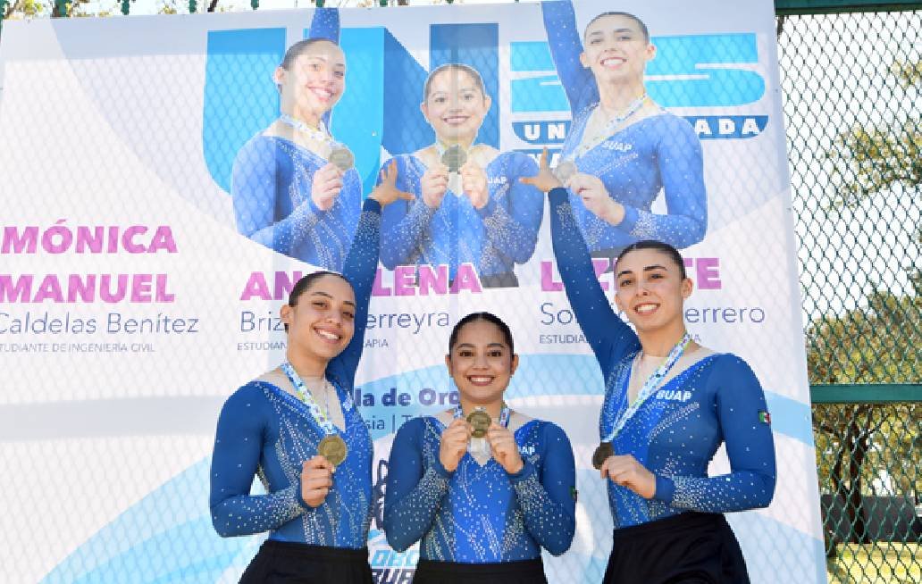 La historia de un trío de gimnastas que levantó el vuelo