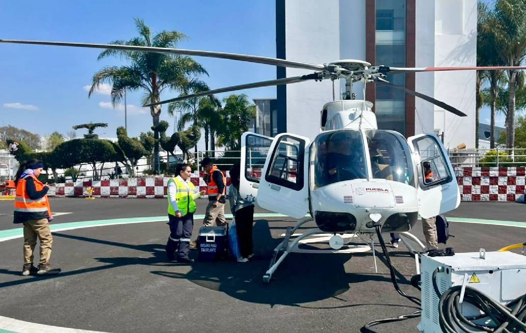 Con traslado aéreo, gobierno estatal facilita entrega oportuna de órganos donados