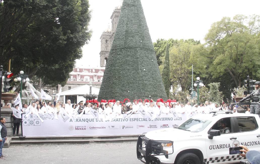 Inicia en Puebla el Operativo de Invierno 2025 del Programa Héroes Paisanos