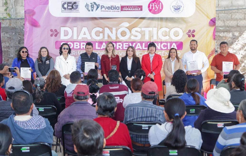 Presenta Gobierno de la Ciudad de Puebla el Diagnóstico sobre la Prevalencia de la Discriminación y la Violencia de Género