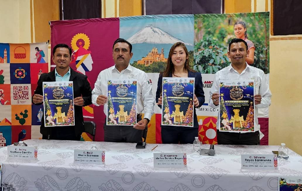 Presentan quinta edición del Nacimiento Monumental en Huaquechula Presentan quinta edición del Nacimiento Monumental en Huaquechula