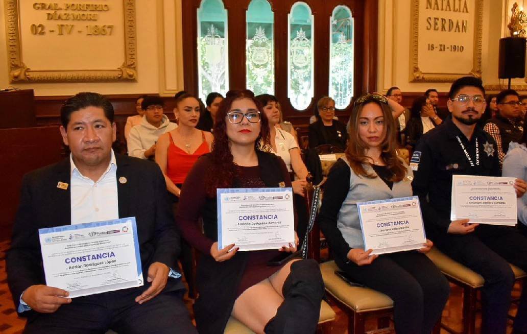 Reconoce Gobierno de la Ciudad de Puebla a agentes de cambio por su labor en favor de la igualdad sustantiva en Puebla