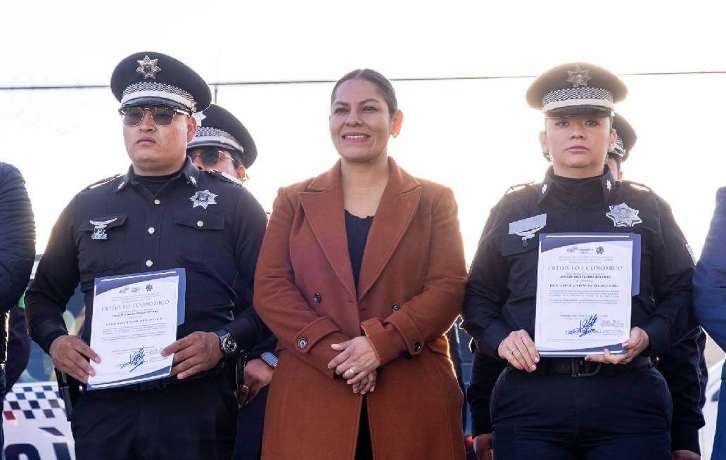 Reconoce presidenta municipal de San Andrés y a la Policía