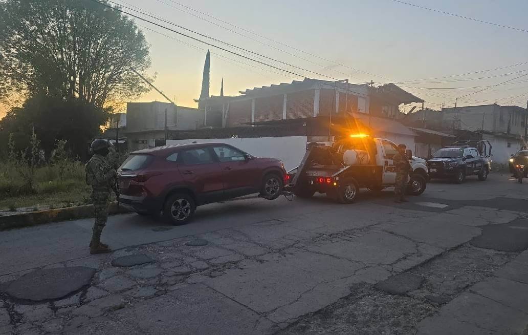 SSCyPC de Cuautlancingo recupera camioneta con reporte de robo