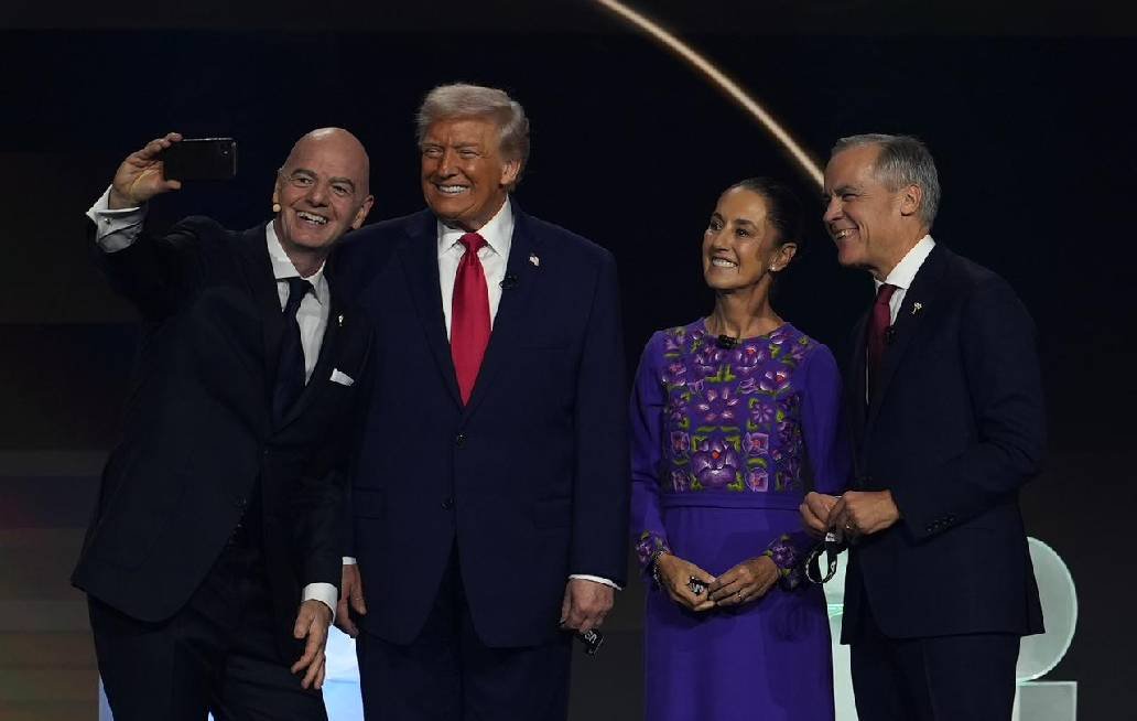 Sheinbaum participa en el Sorteo Copa Mundial FIFA 2026