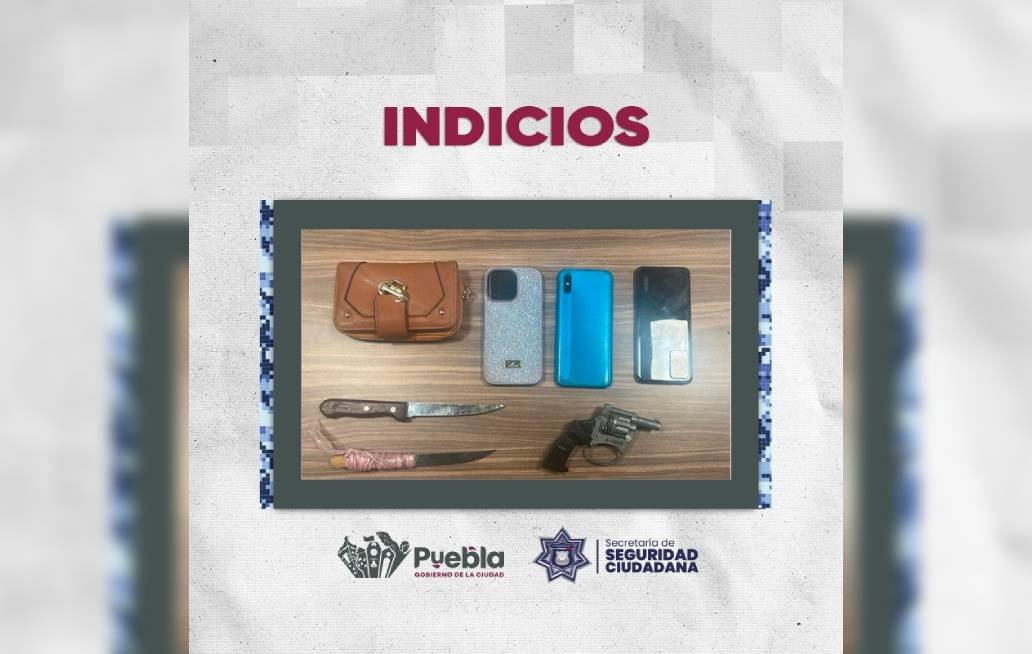 Detiene SSC de Puebla a tres personas por robo a transporte público con violencia