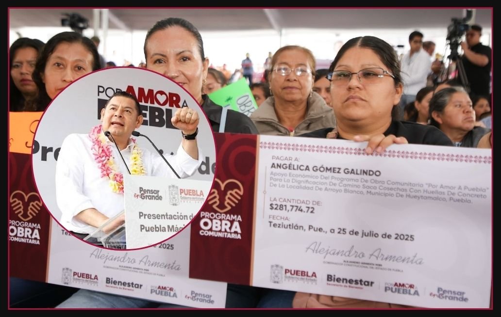 Obra Comunitaria combate los rezagos, asegura gobernador de Puebla.