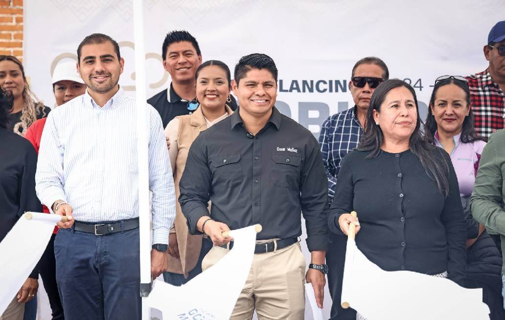 Omar Muñoz dignifica privadas de Cuautlancingo