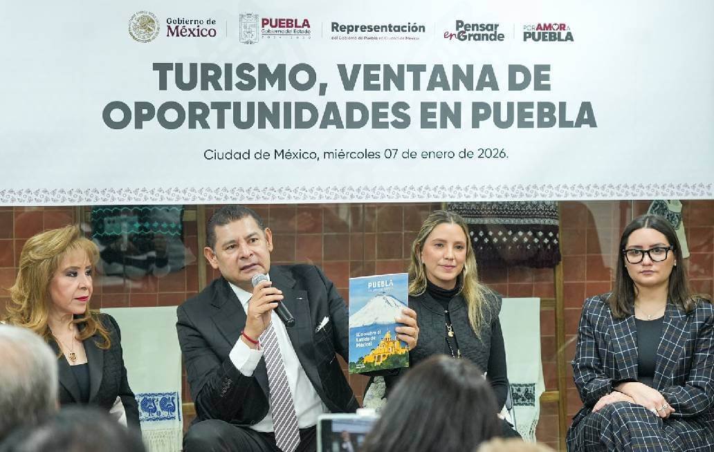 Puebla reporta derrama económica de 20 mil mdp durante 2025 por turismo