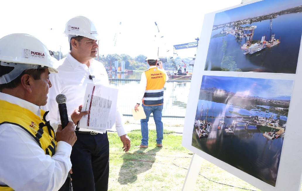  Reporta gobierno de Puebla avance de 65% en la construcción