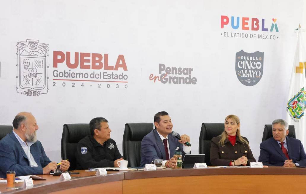 Reporta gobierno de Puebla reducción de delitos