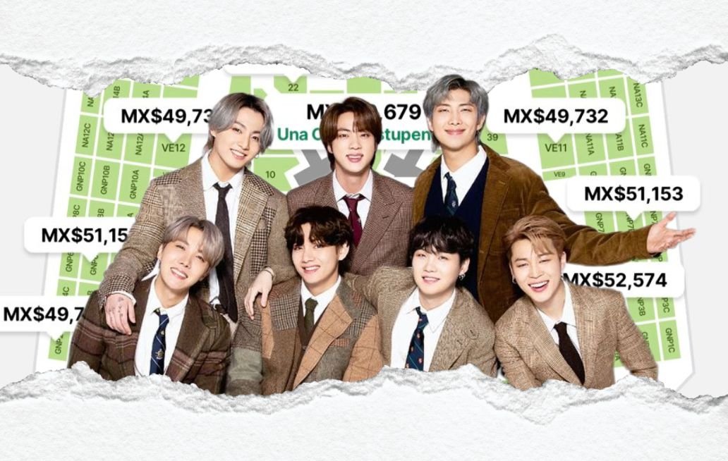 BTS en México: polémica por los precios de Ticketmaster