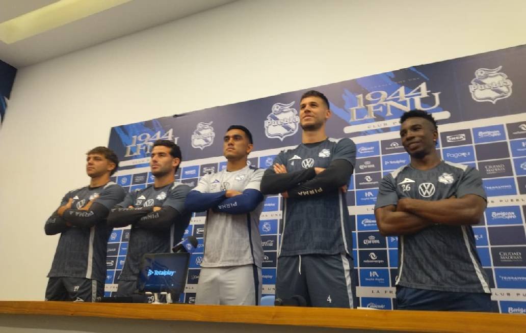 Club Puebla presenta a sus cinco refuerzos para el Torneo Clausura 2026