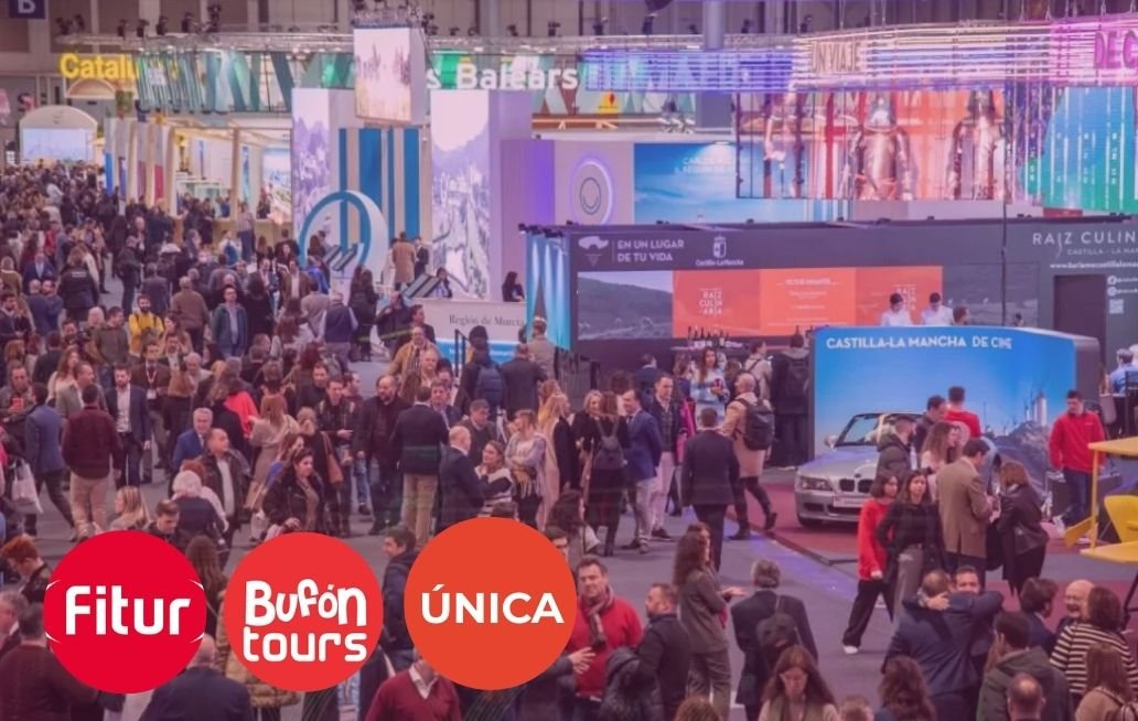 Bufón Tour y Revista ÚNICA en la Fitur 2026