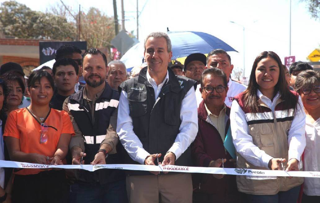 Entrega Chedraui obras viales en la Junta Auxiliar Ignacio Romero Vargas