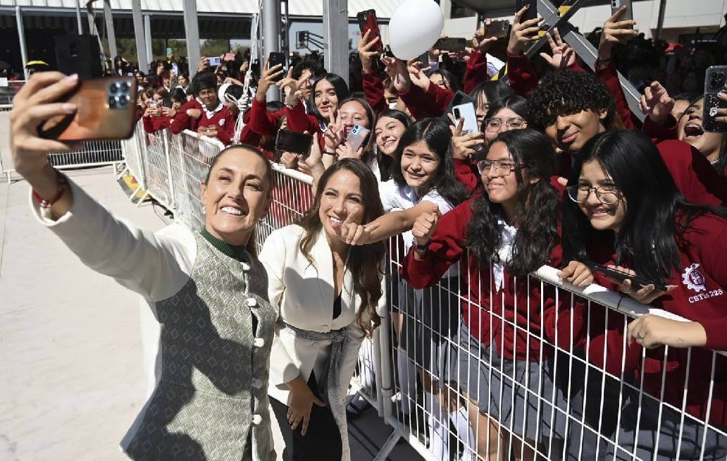 Inaugura Sheinbaum el Bachillerato Tecnológico de León