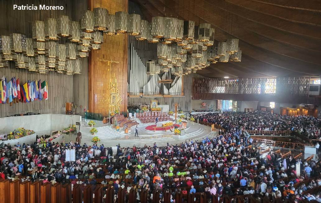 La Iglesia poblana ora por la paz en la Basílica de Guadalupe