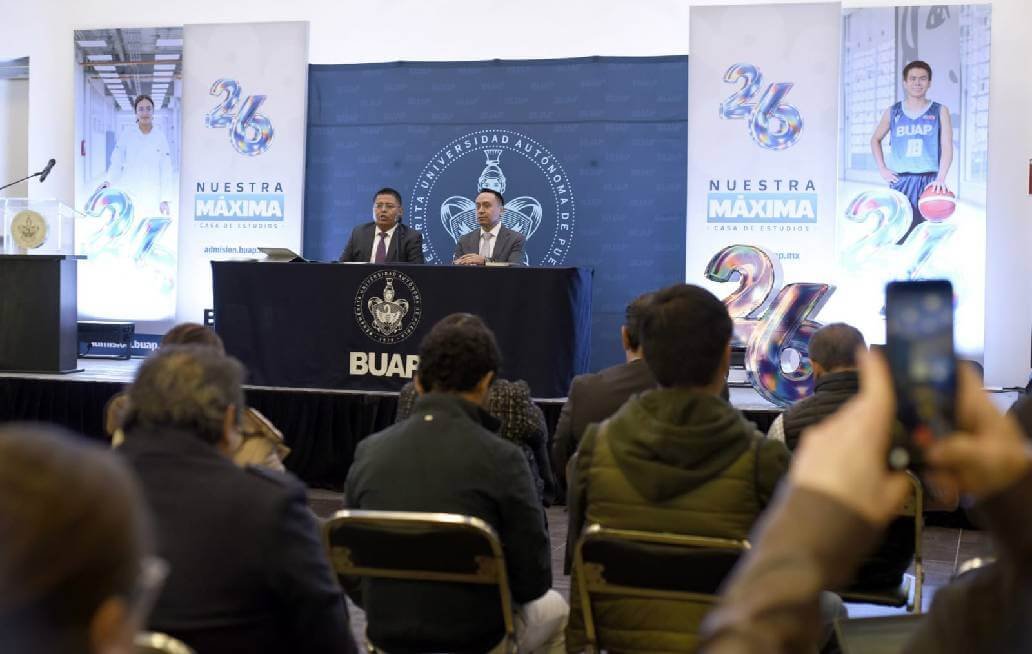 Publica BUAP convocatoria de Admisión 2026