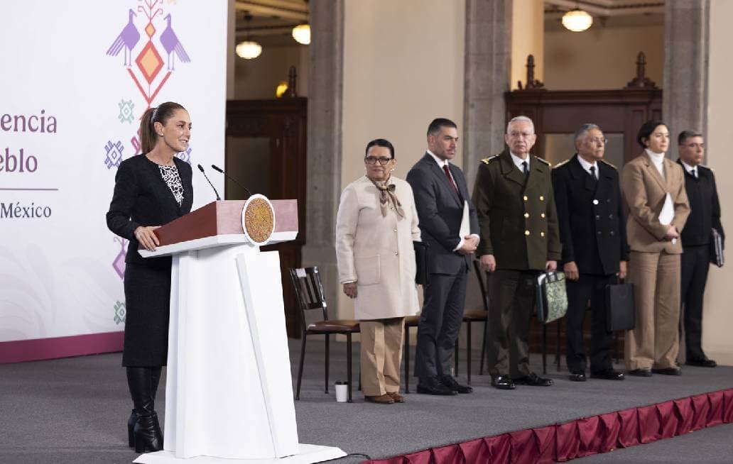 Reporta Sheinbaum reducción de homicidios dolosos