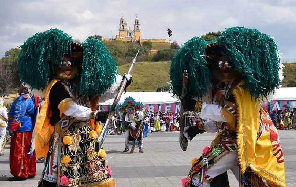 Todo listo para el Carnaval de San Pedro Cholula