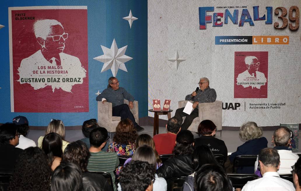 Los malos de la historia. Gustavo Díaz Ordaz, una obra de Fritz Glockner en la FENALI 39 Los malos de la historia. Gustavo Díaz Ordaz, una obra de Fritz Glockner en la FENALI 39