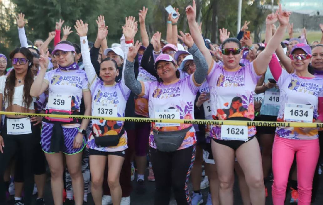 Registra la “Carrera por Las Mujeres y la Igualdad” a más de tres mil participantes