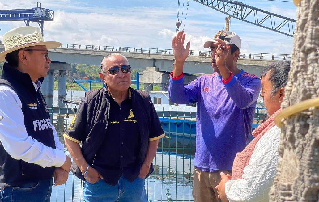 Celebra José Luis Figueroa avance del Puente de la Transformación Celebra José Luis Figueroa avance del Puente de la Transformación