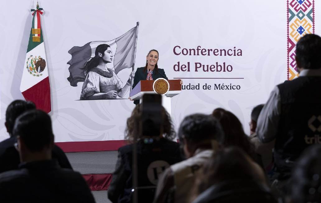 Destaca Sheinbaum programa de apoyo a los migrantes «México te Abraza» Destaca Sheinbaum programa de apoyo a los migrantes "México te Abraza"