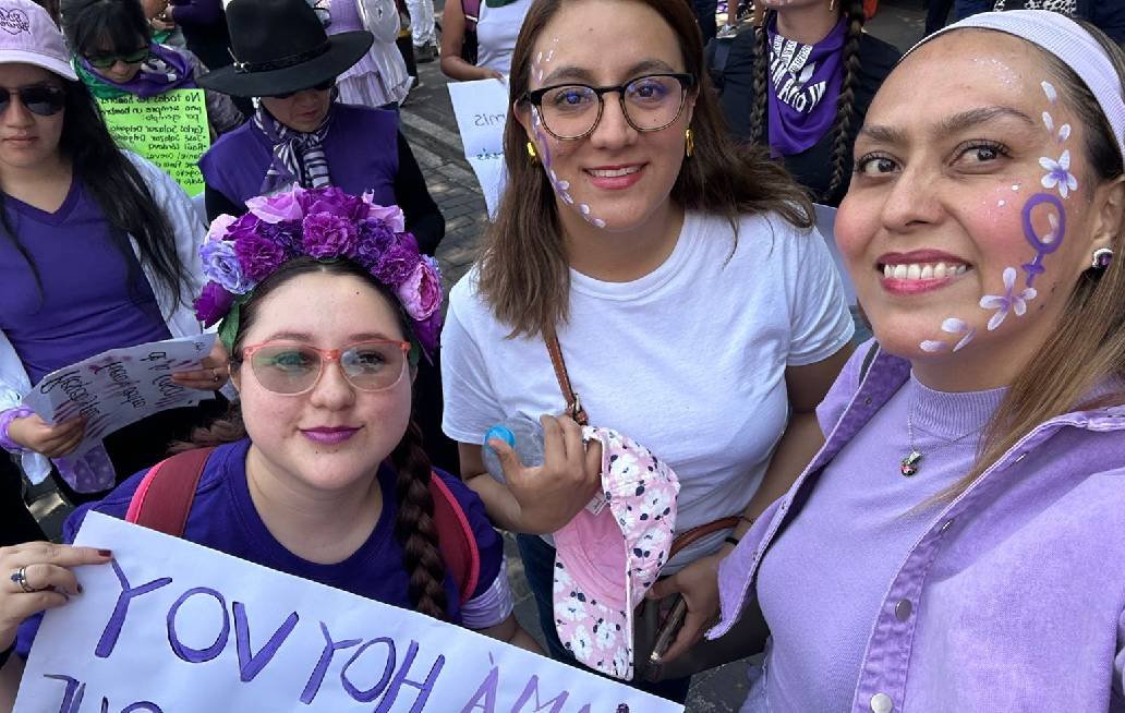 8M: Mujeres marchan en Puebla para exigir un alto a la violencia 8M: Mujeres marchan en Puebla para exigir un alto a la violencia