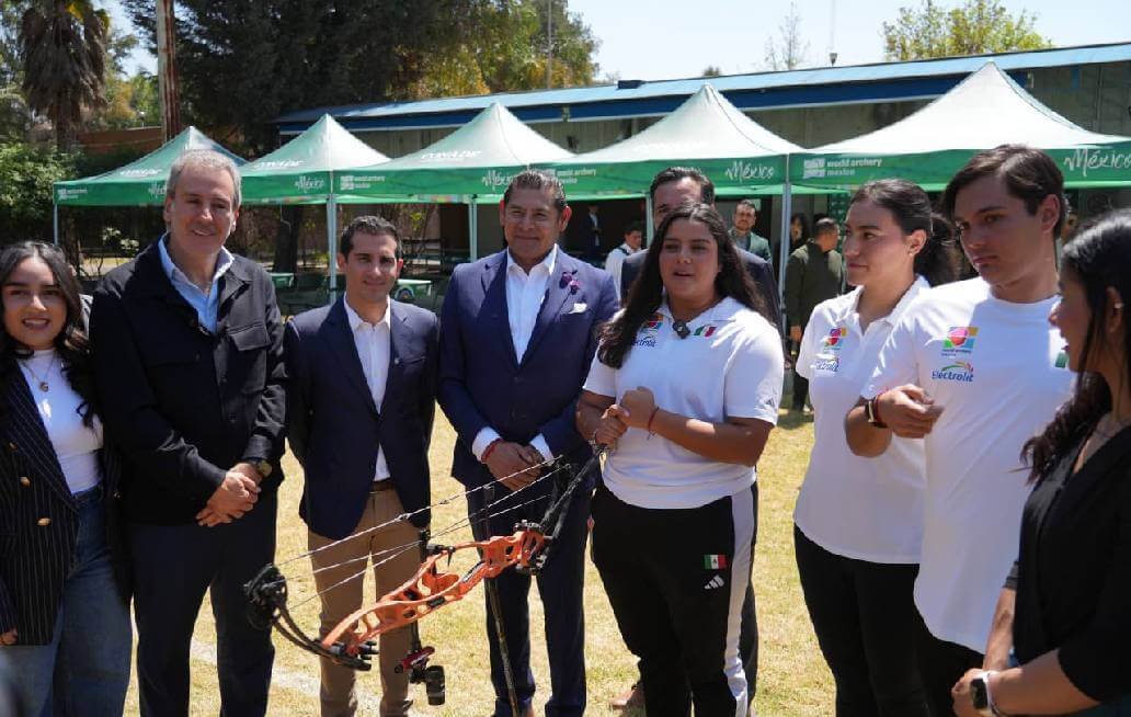  Presentan Armenta y Chedraui la Copa del Mundo de Tiro con Arco